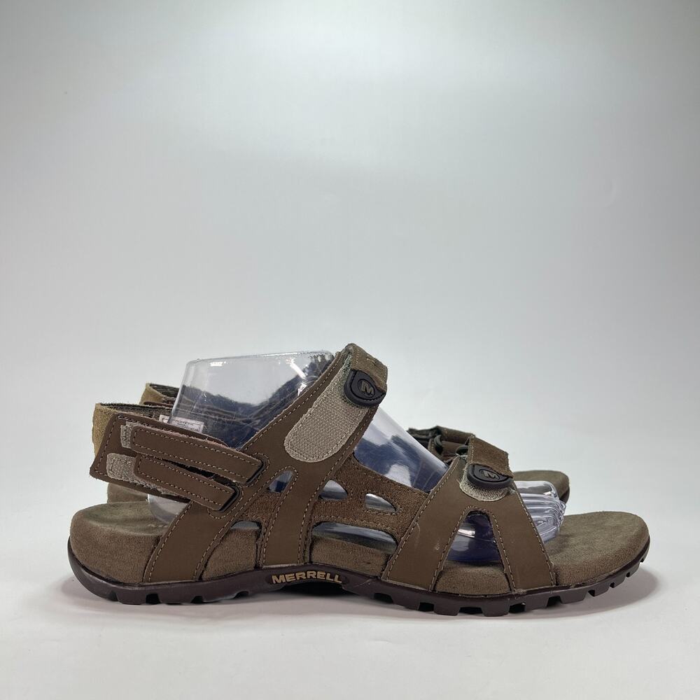 Merrell Sandspur Convertible Canteen Brown Hiking Strappy Sandals Men's Size 10